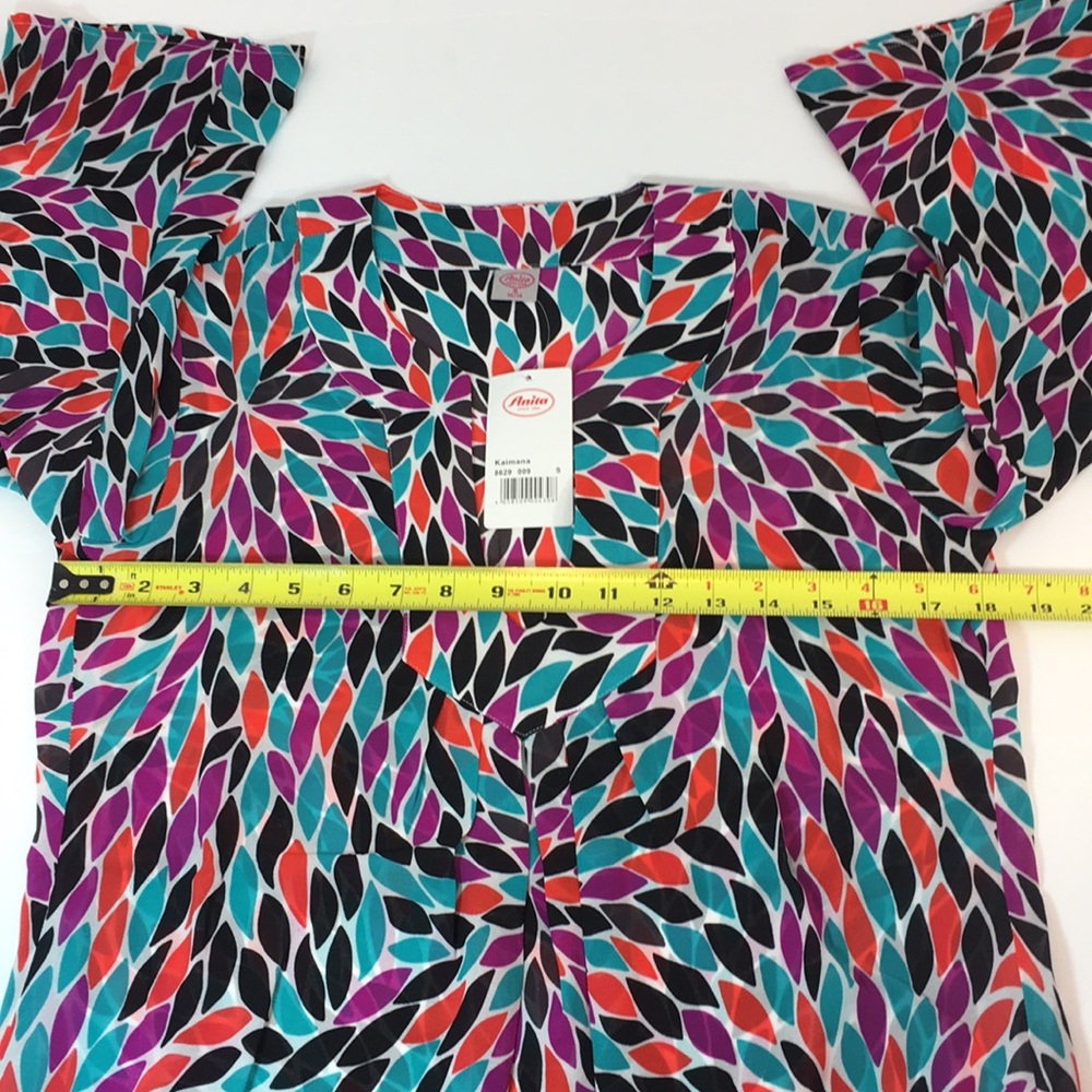 💜🧡ANITA💜🧡MULT/KAIMANA TUNIC/ SWIMSUIT COVER UP - Picture 11 of 16